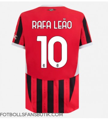 AC Milan Rafael Leao #10 Replika Hemmatröja 2024-25 Kortärmad